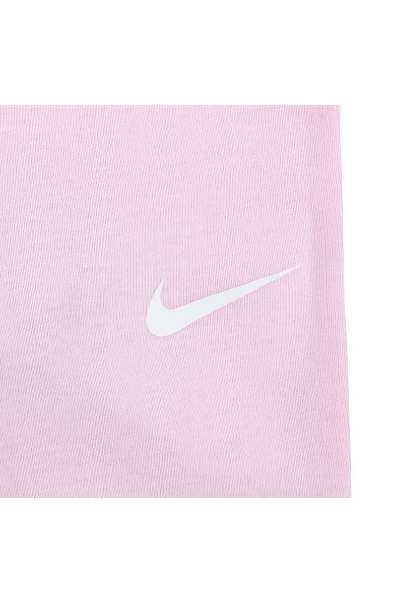 Nike Swoosh Top, Footed Leggings & Hat Set, Alternate, color,