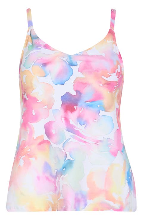 V-Neck Tankini Top