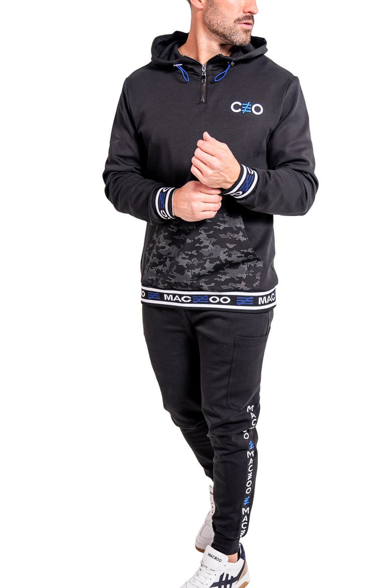 CEO Graphic Hoodie, Alternate, color, BLACK