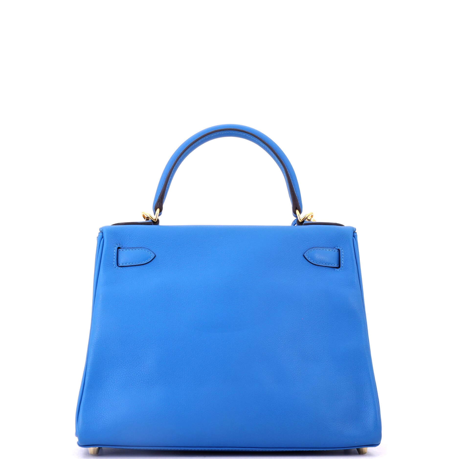 Kelly Handbag Blue Evercolor with Gold Hardware 28, Alternate, color, Blue
