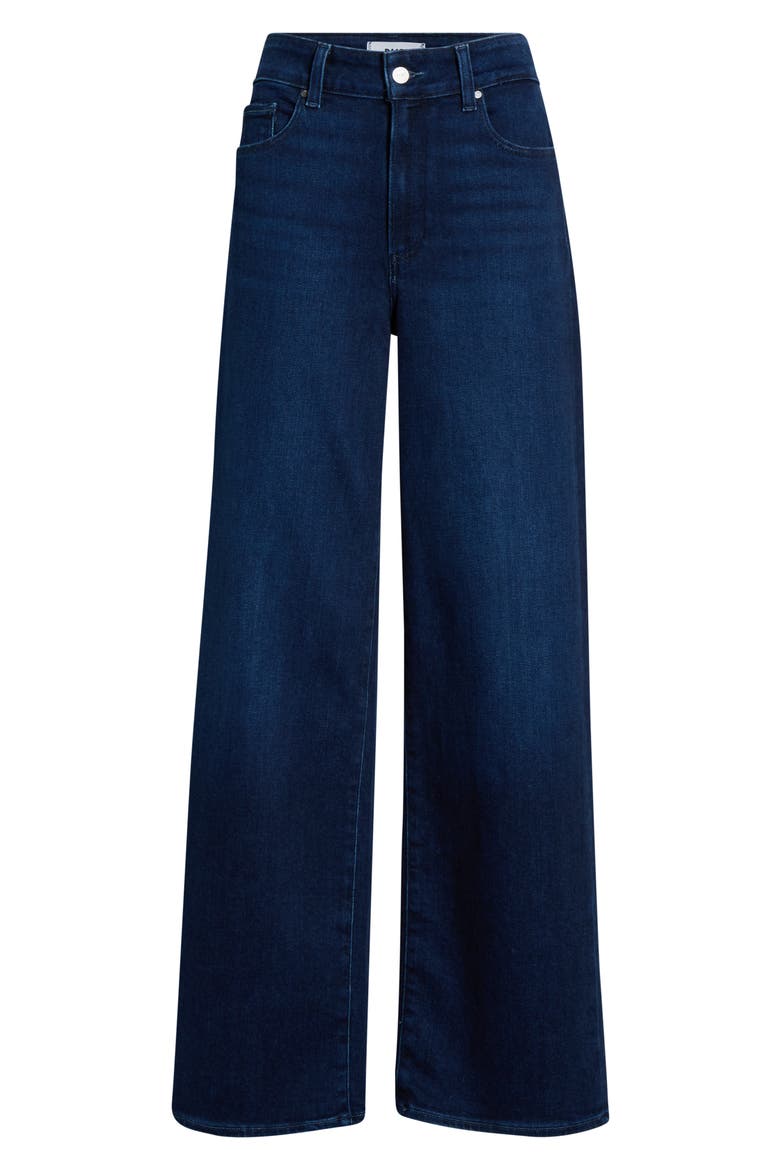 Sasha High Waist Wide Leg Jeans, Alternate, color, MNLITMARIN