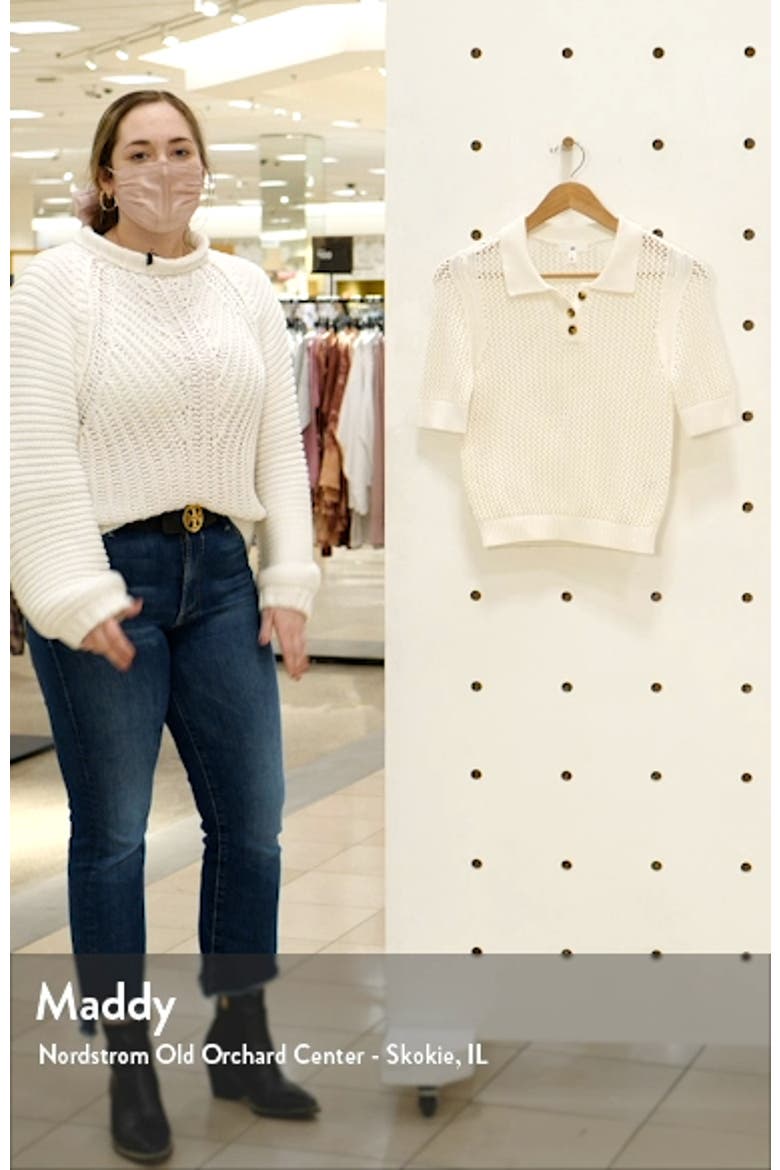 Organic Cotton Polo Sweater video