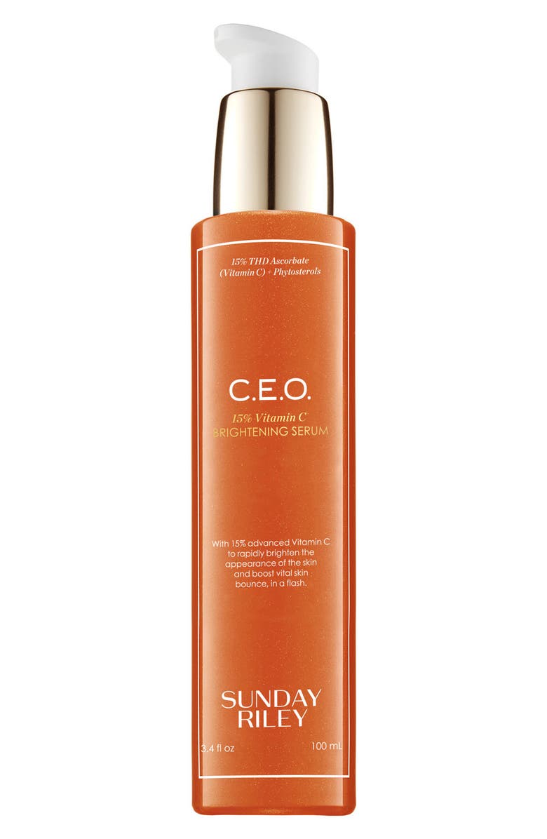 Sunday Riley Jumbo C.E.O. Brightening Serum $284 Value, Main, color,