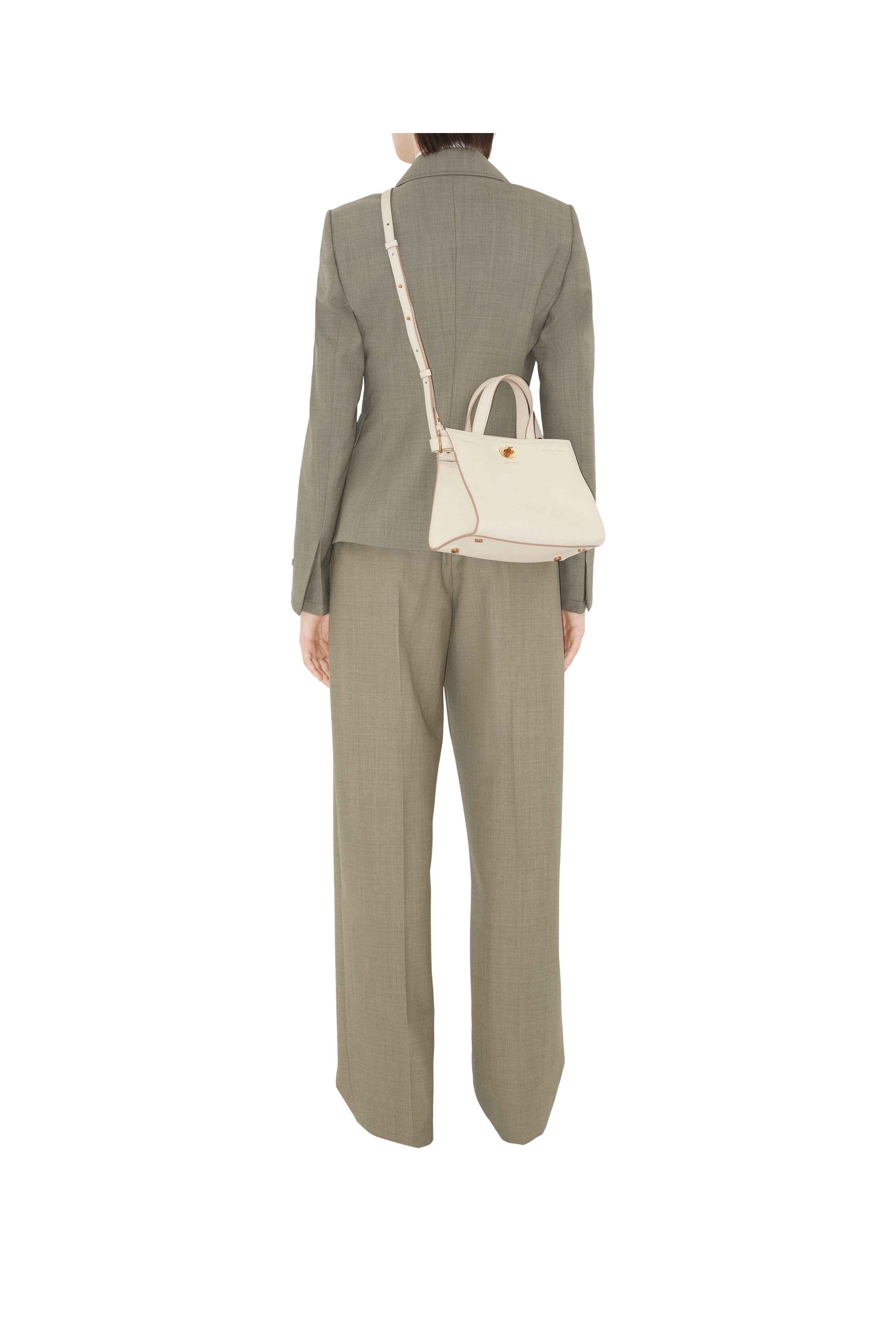Burberry Mini Cotswolds Tote, Alternate, color, Soap Beige