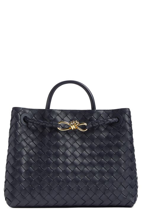 Medium Andiamo Intrecciato Shoulder Bag