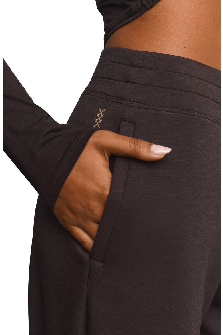 Dreamglow Barrel Leg Pants, Alternate, color, DARK ESPRESSO