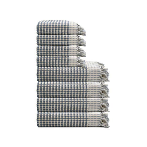 Dots Turkish Cotton Terry Towel Bundle
