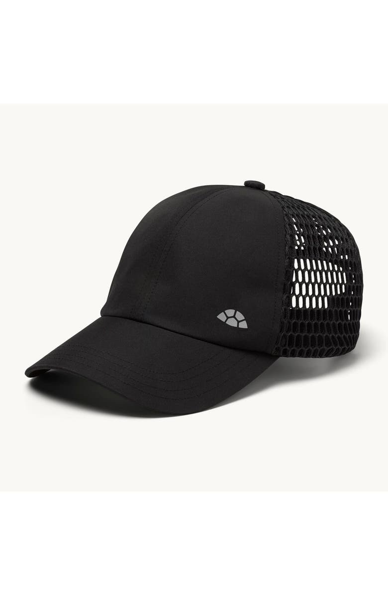 Turtle Fur Trekker Trucker Hat, Main, color, Black