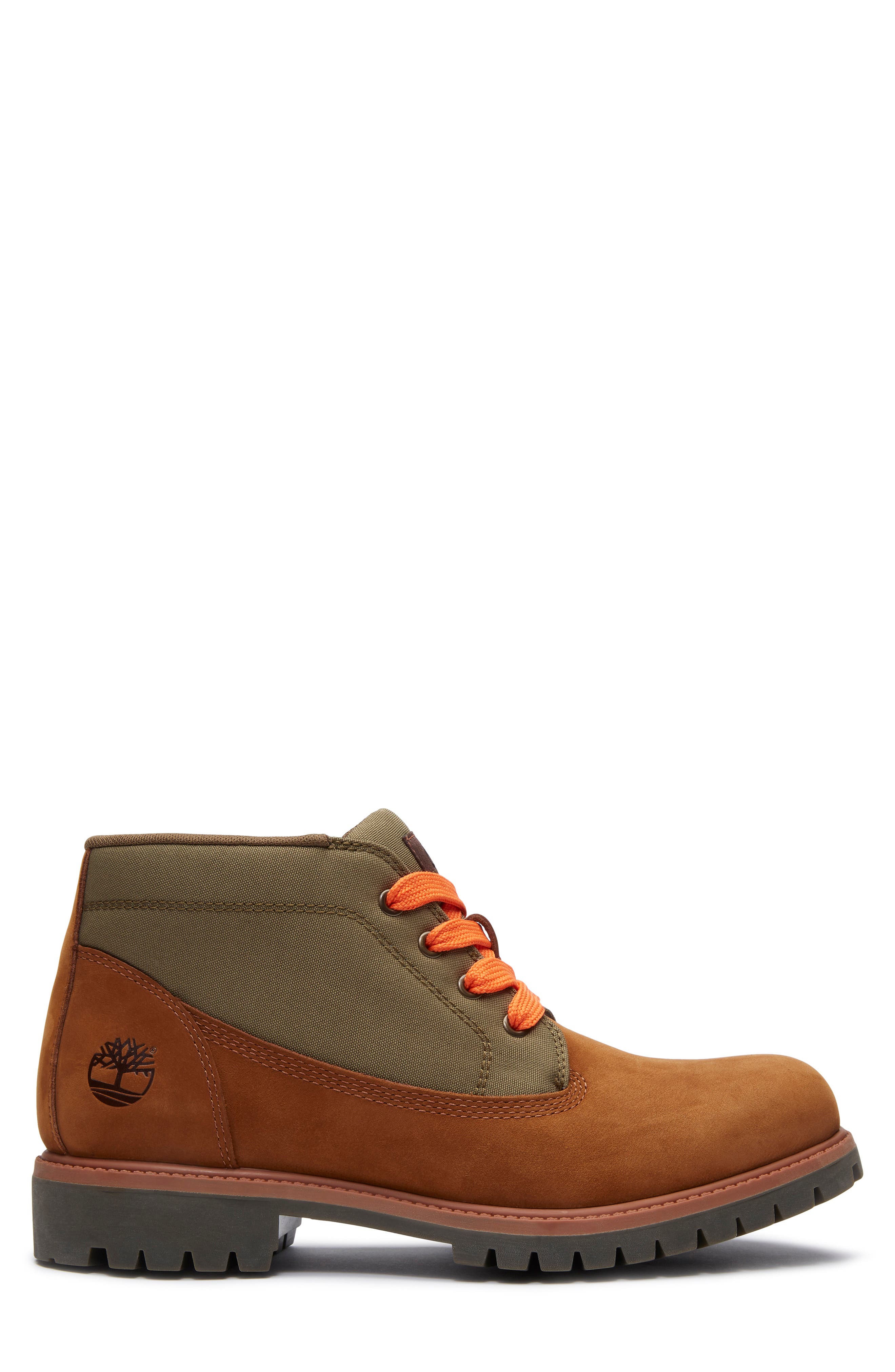 Timberland Premium Waterproof Lace-Up Chukka Boot, Alternate, color, Medium Brown Nubuck