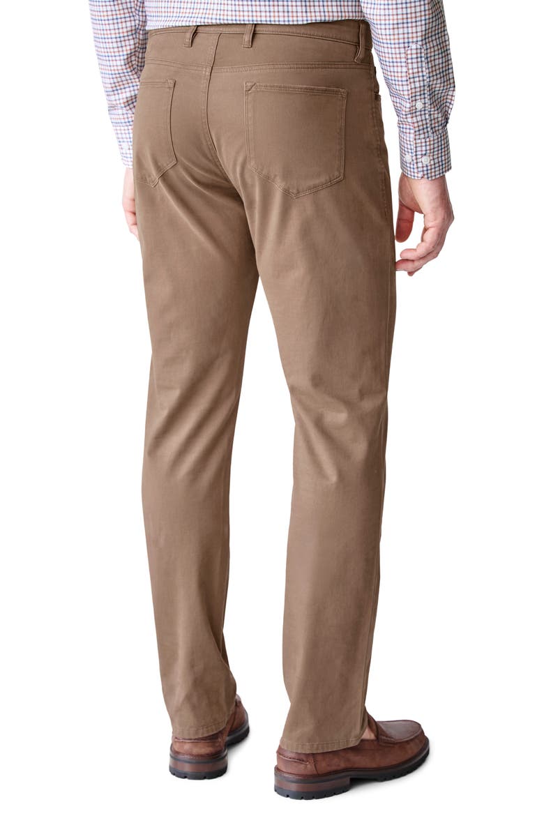 Nolan Five-Pocket Stretch Pima Cotton Pants, Alternate, color, DESERT TAUPE