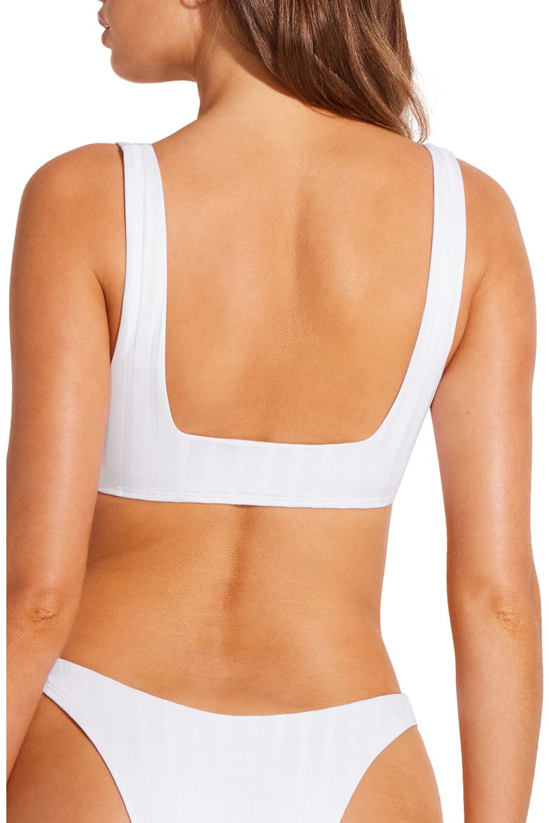 Mika Bralette Bikini Top, Alternate, color, WHITE