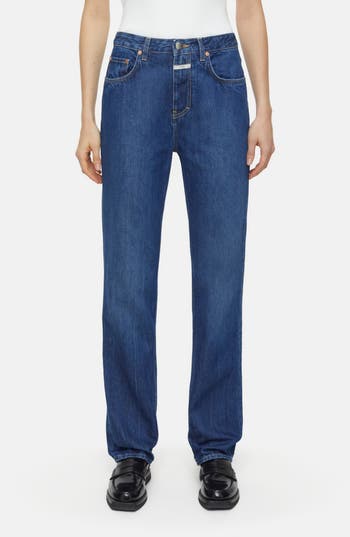 Closed Roan Straight Leg Jeans In Blue