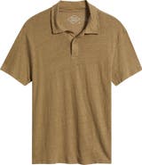 ALEX CRANE Linen Polo
