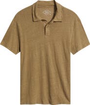 ALEX CRANE Linen Polo