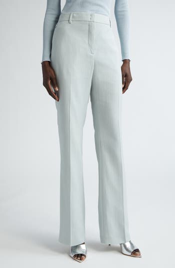 Akris Marilyn Bootcut Pants In Blue