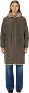 GERARD DAREL Mayline Reversible Faux Fur Parka Coat