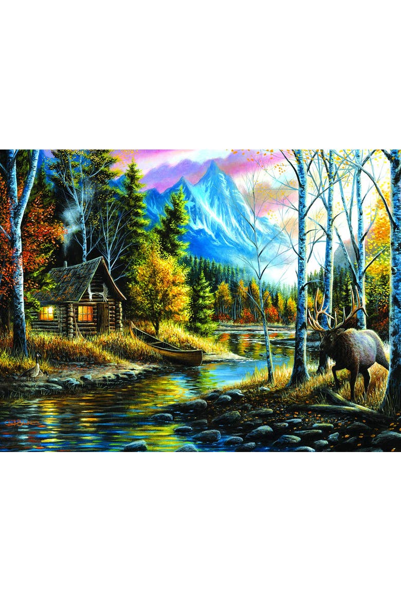 Peaceful Setting 500 piece Jigsaw Puzzle for Adults, Alternate, color, Multicolor
