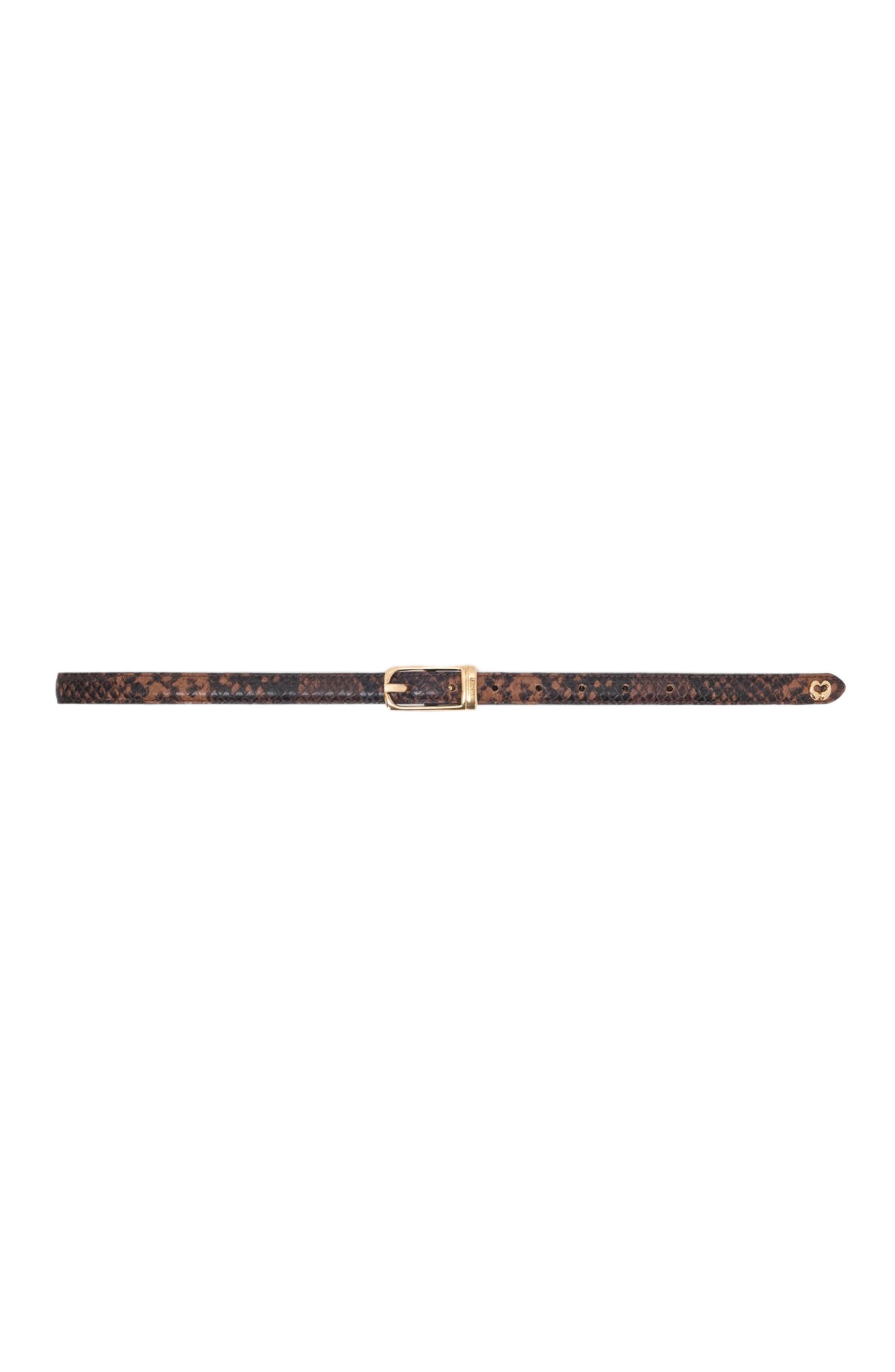 selected Brown snake print