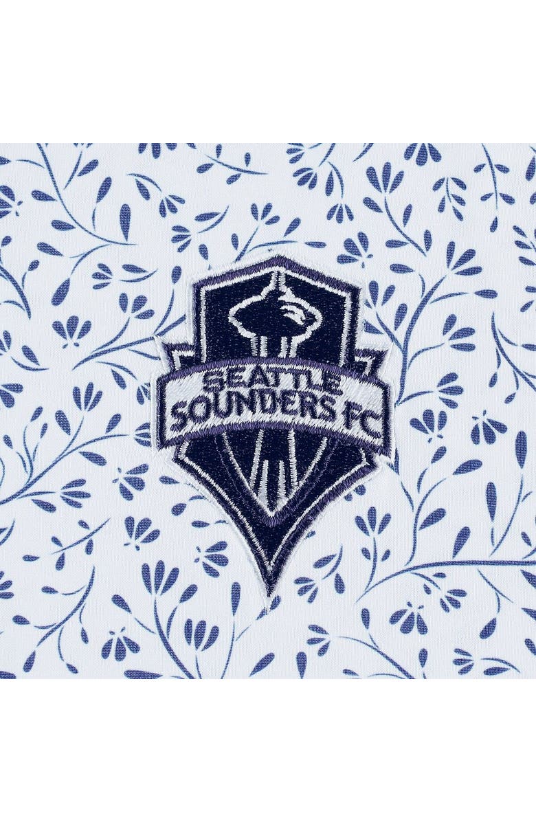 ANTIGUA Men's Antigua White Seattle Sounders FC Motion Polo, Alternate, color,