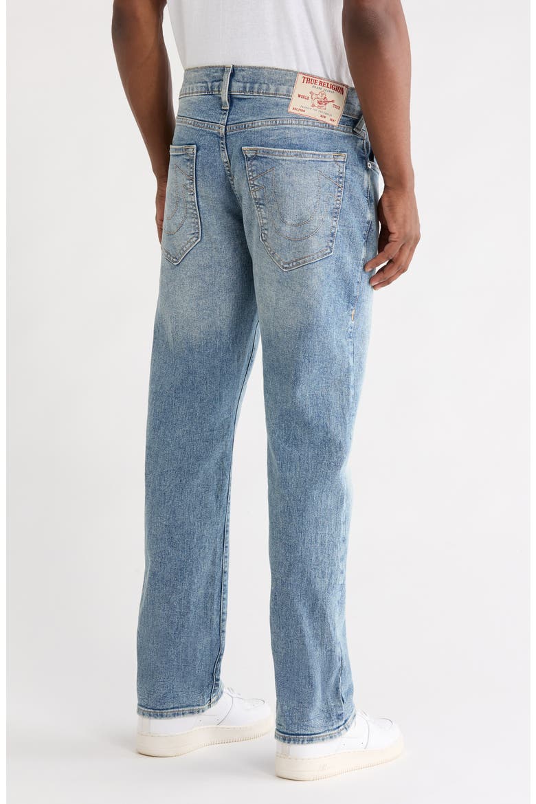 Ricky Super T Relaxed Straight Leg Jeans, Alternate, color, LIGHT BUCKING