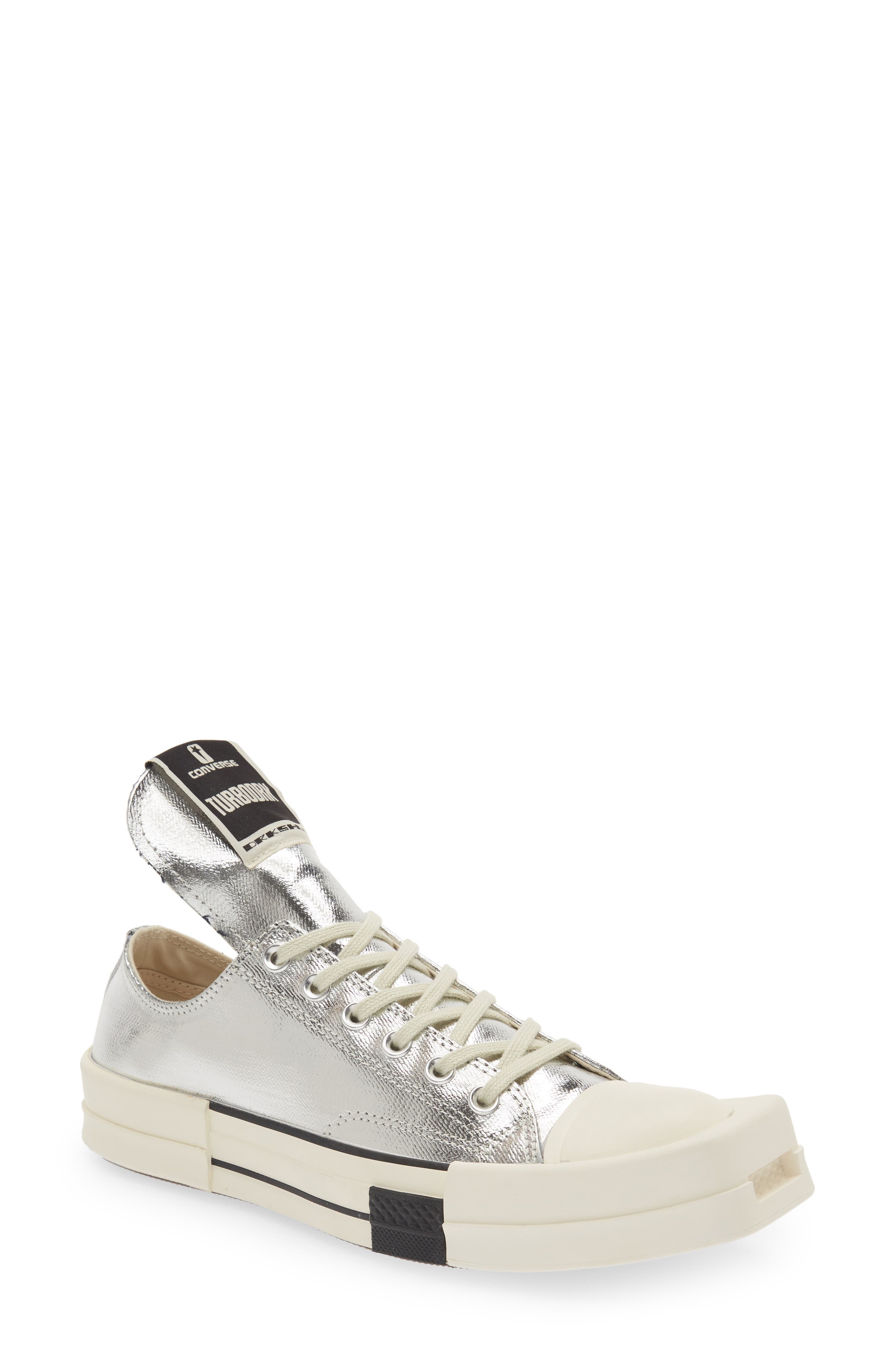 Converse x Rick Owens Turbodrk Chuck Taylor<sup>®</sup> Low Top Sneaker, Main, color, 