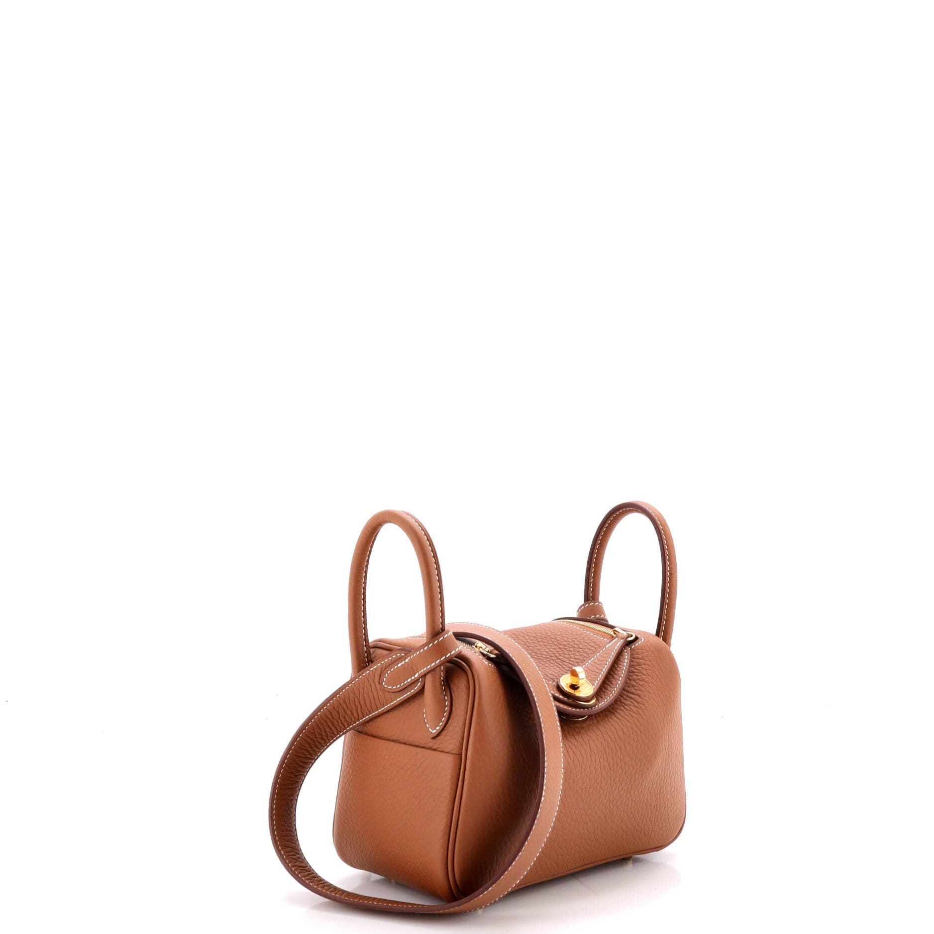 Lindy Bag Clemence Mini, Alternate, color, Metallic Gold