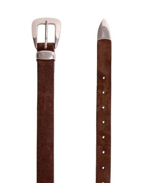 Black Suede Studio Tetra Belt In Multi