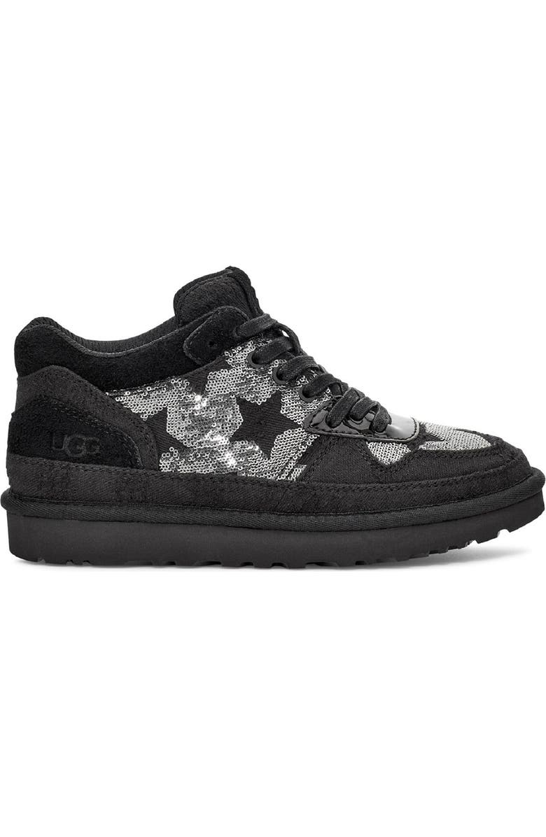 UGG<sup>®</sup> Highland Sequin Sneaker, Alternate, color,