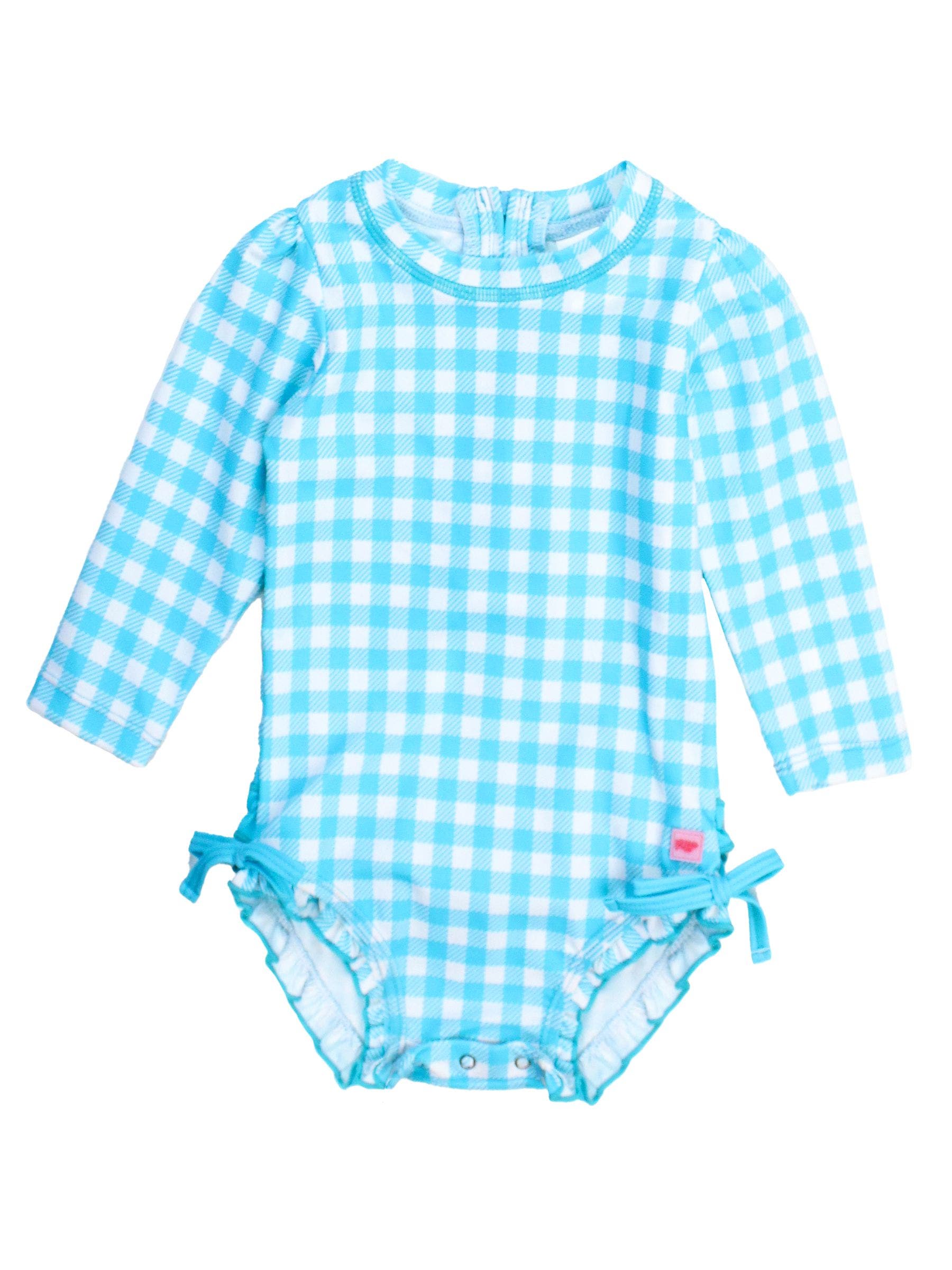 Bright Aqua Gingham