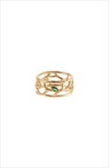 RETRO CHIC Verdant Whisper Ring