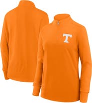 FANATICS Women's Fanatics Tennessee Orange Tennessee Volunteers Velocity French Terry Quarter-Zip Jacket
