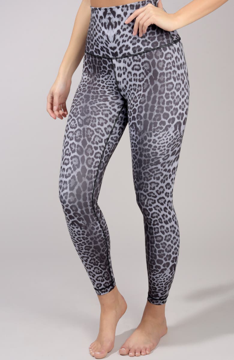 90 DEGREE BY REFLEX Animal Print High Waist Leggings, Alternate, color,