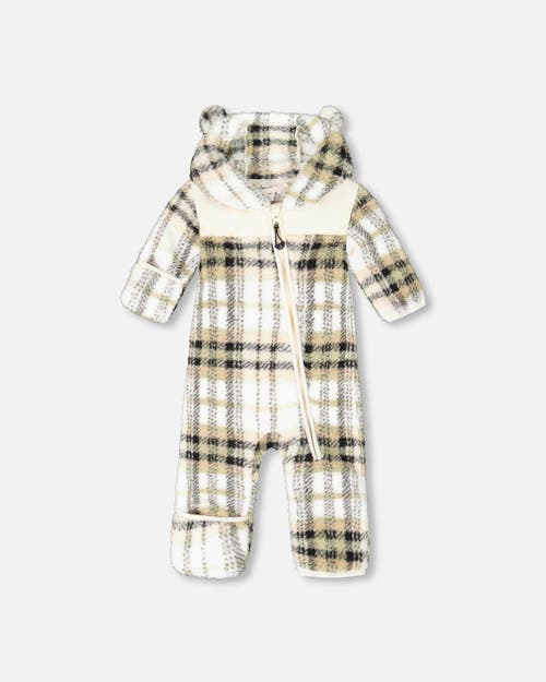 Deux Par Deux Mid-season Plush One Piece Outerwear In Multi