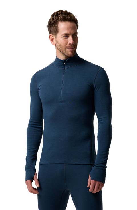 Cedars Rws Merino Mid-Wt Baselayer 1/4-Zip Top - Men's