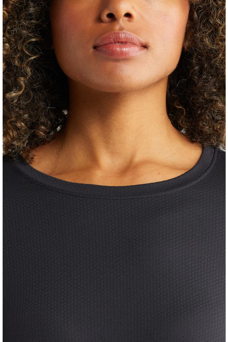 Motivate Mesh Top, Alternate, color, BLACK