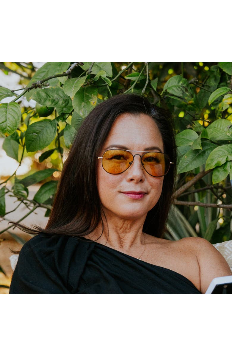 Caddis Mabuhay | Reading Glasses, Alternate, color, Matte Gold Charcoal