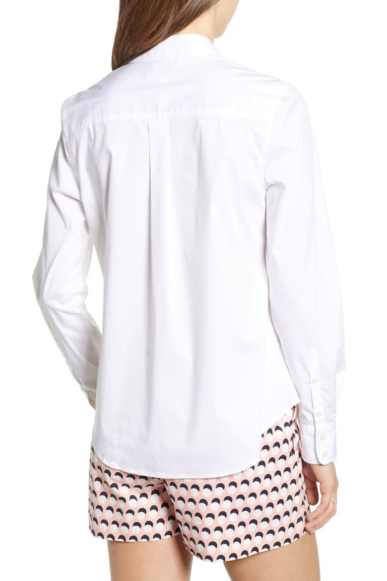Button-Up Shirt, Alternate, color, WHITE
