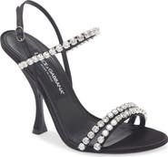 Dolce&Gabbana Crystal Strap Sandal