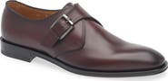 FERRAGAMO Argo Plain Toe Monk Shoe