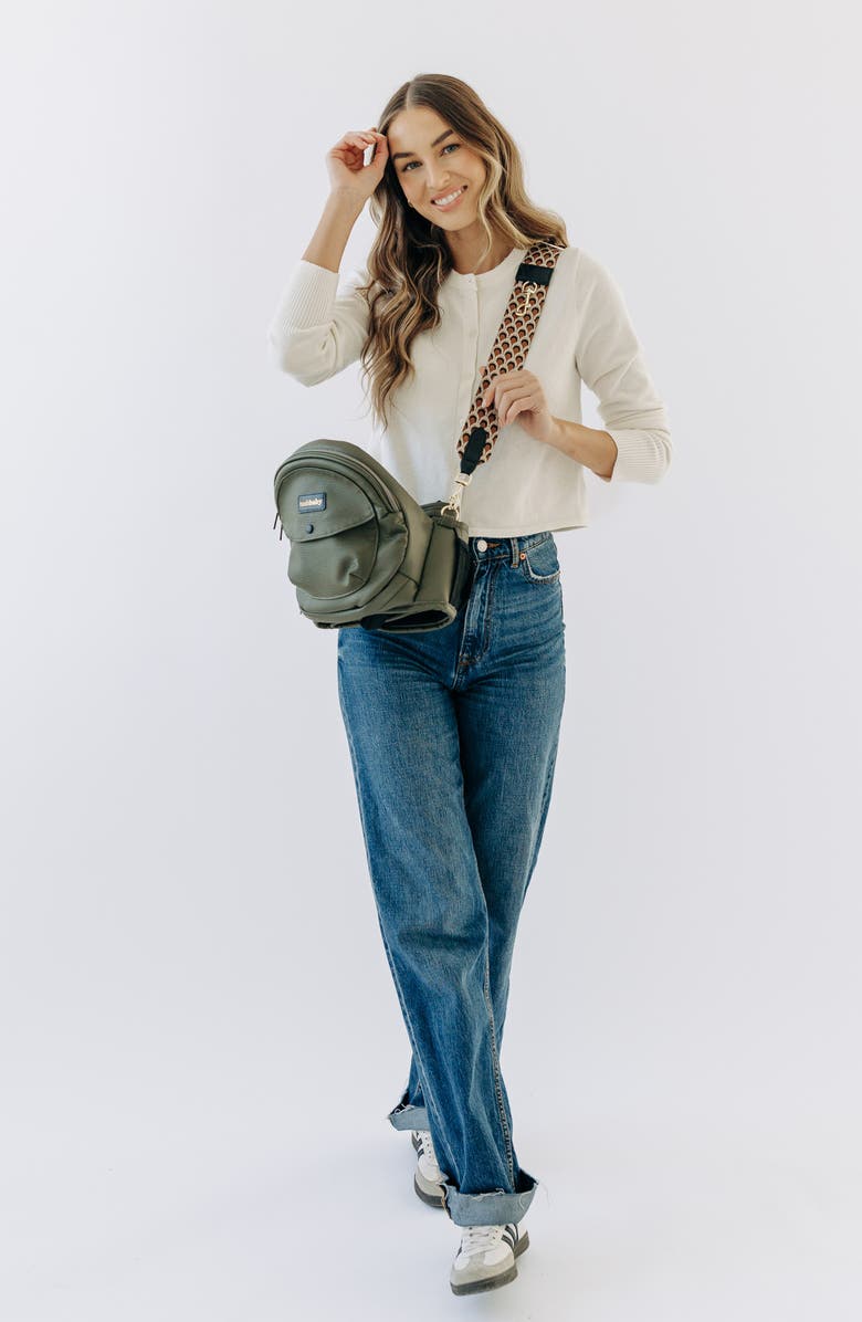 Tushbaby Crossbody Strap, Alternate, color, Quail