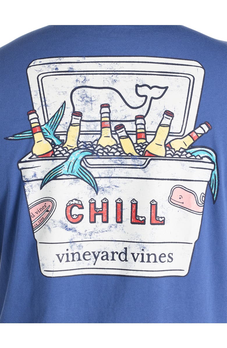 vineyard vines Big & Tall Chill Cooler Graphic Tee, Alternate, color, Moonshine