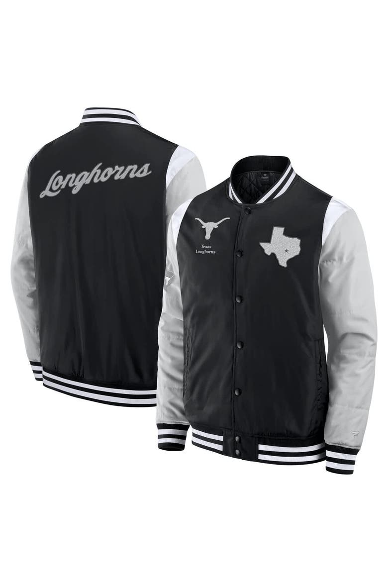 Men's Fanatics  Black Texas Longhorns Elements Elite Full-Snap Jacket, Main, color, Black