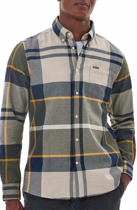 Dunoon Plaid Button-Down Shirt