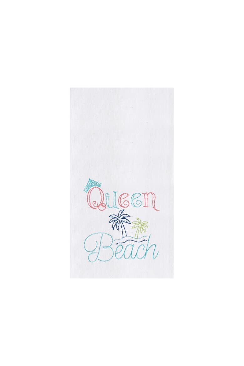 Queen Beach Towel, Main, color, red