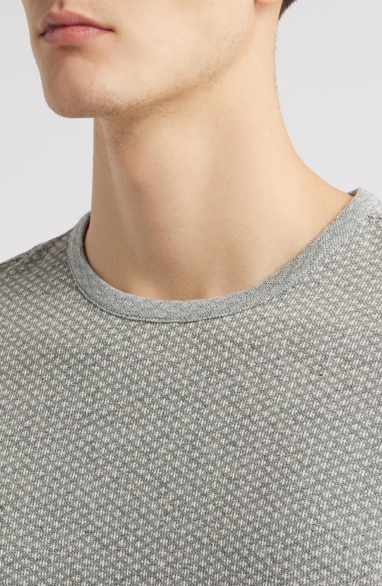 Robert Barakett Vandura Textured Crewneck Sweatshirt, Alternate, color, Grey