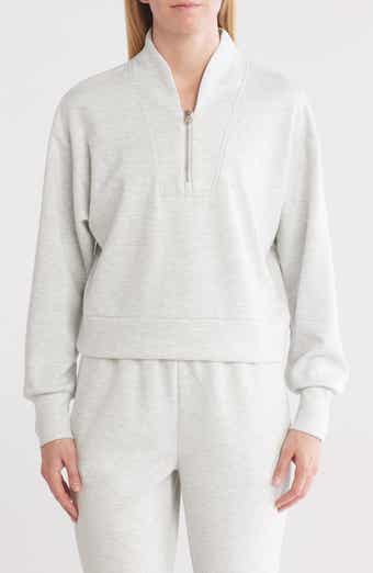 90 DEGREE BY REFLEX Supercharge Scuba Knit Half Zip Pullover