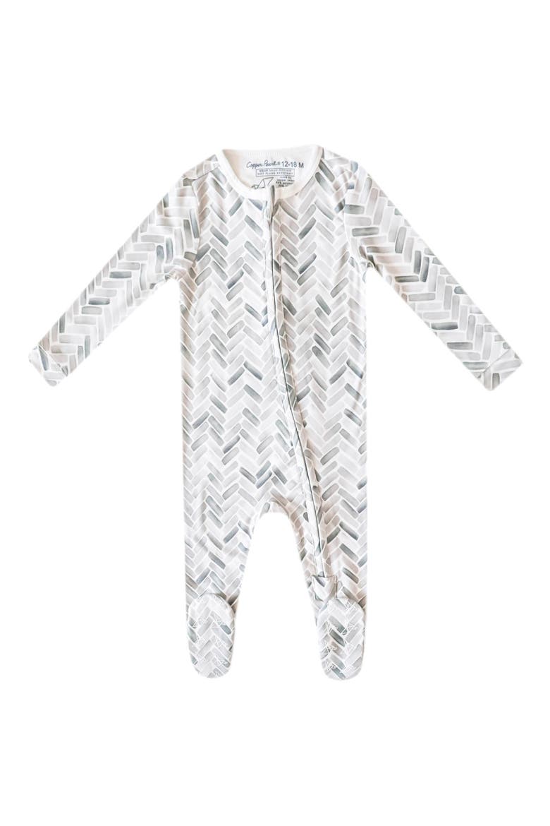 Zip-Up Footie Pajamas, Main, color, ALTA