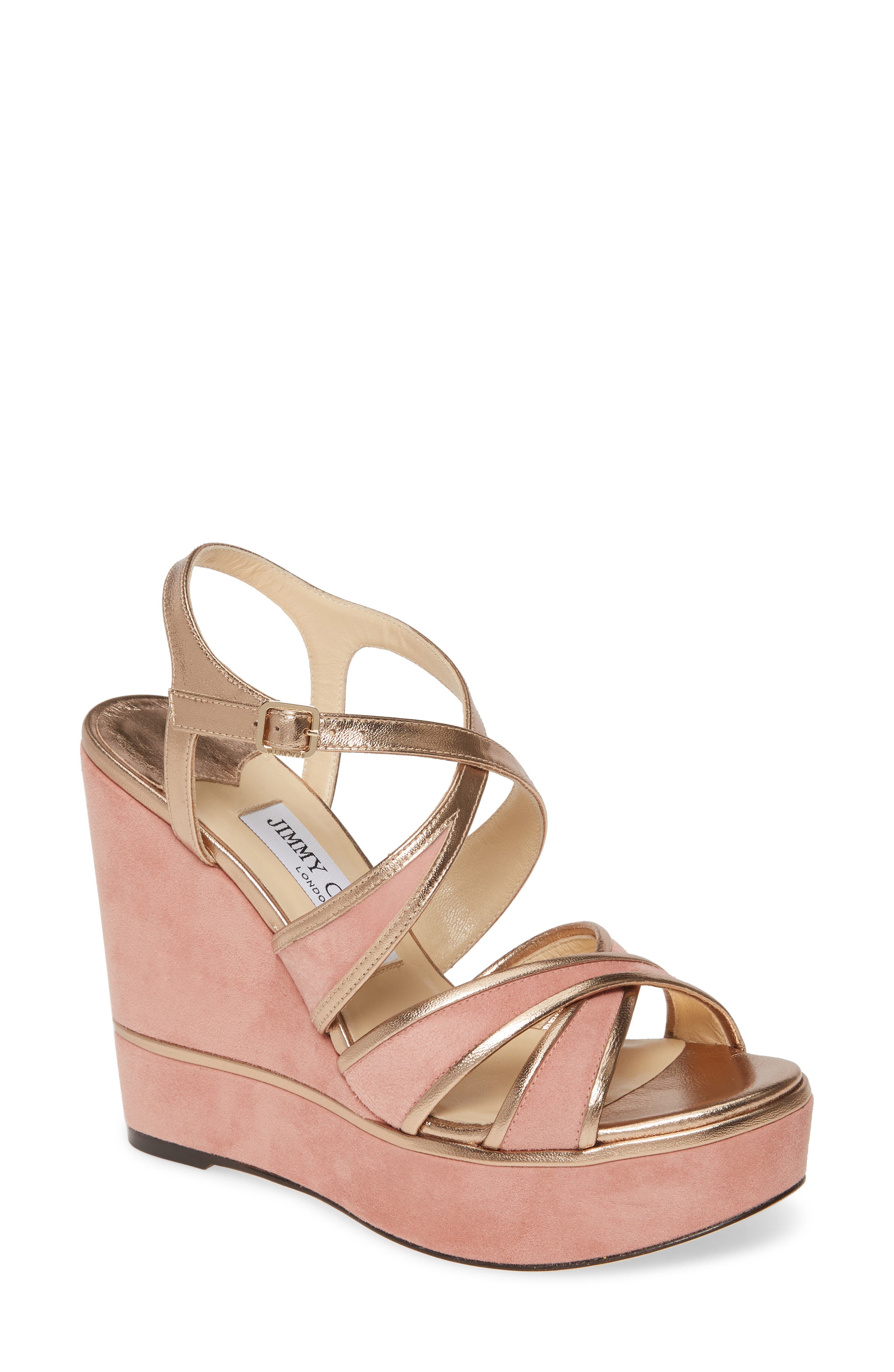 Jimmy Choo Alissa Platform Wedge, Main, color, 