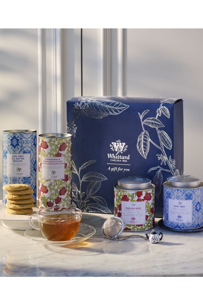 Afternoon Tea, Biscuits And Infuser Gift Box, Alternate, color, No Color