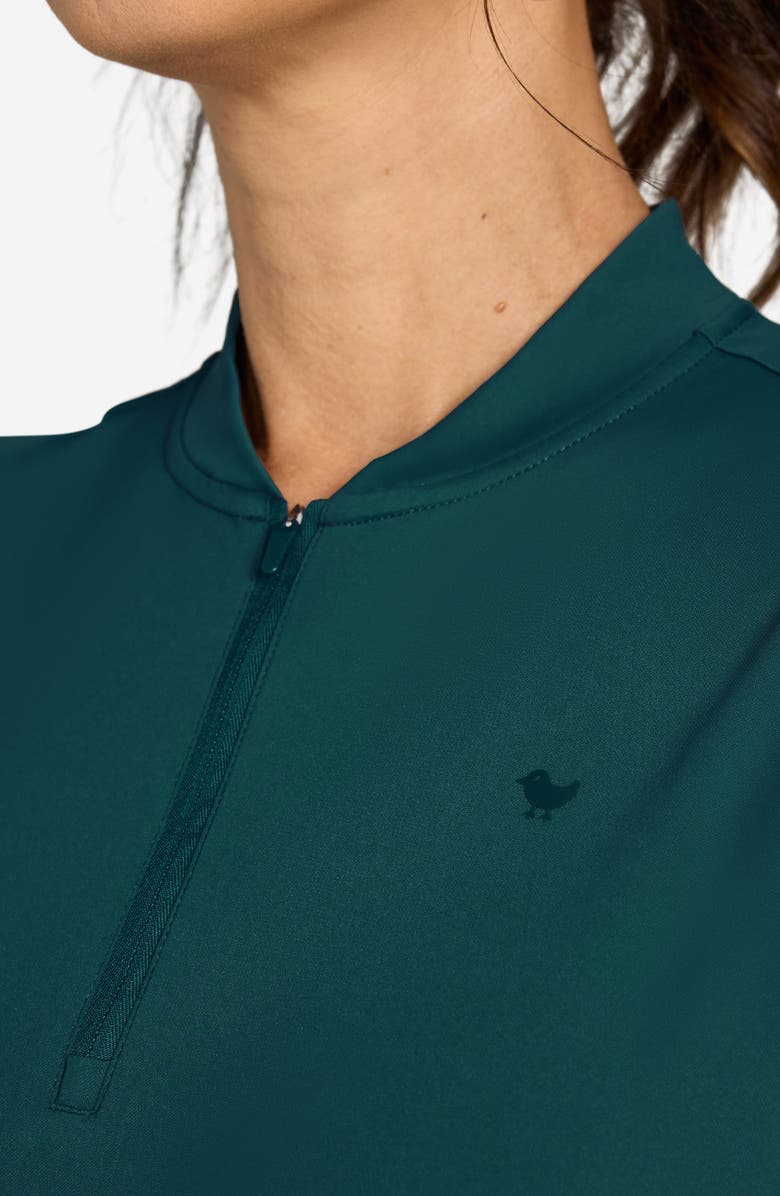 Bad Birdie Blade Collar Performance Golf Sleeveless Polo, Alternate, color, Lush Green